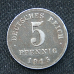 5 пфеннигов 1915 год