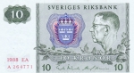 10 крон 1988 год Швеция