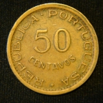 50 сентаво 1974 год Мозамбик