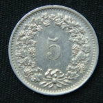 5 раппенов 1966 год Швейцария