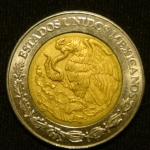5 песо 2000 год Мексика