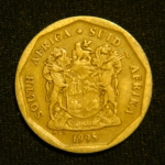 20 центов 1995 год ЮАР