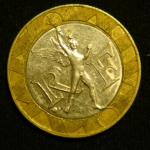 10 франков 1989 год Франция