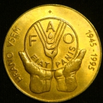 5 толаров 1995 год Словения ФАО