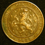 1 цент 1882 год Нидерланды