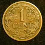 1 цент 1913 год Нидерланды