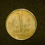 1 цент 1977 год