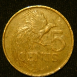 5 центов 1990 год