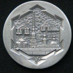 Медаль Ленинград Петропавловская крепость