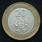 20 долларов 2001 год Ямайка