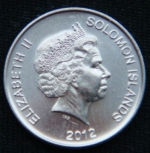 10 центов 2012 год Соломоновы Острова
