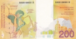 200 франков 1995 год Бельгия