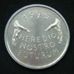 5 франков 1975 год Швейцария Защита памятников