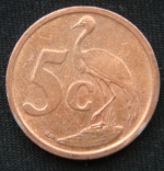 5 центов 2008 год ЮАР