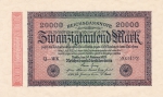20000 марок 1923 год
