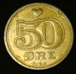 50 эре 1989 год