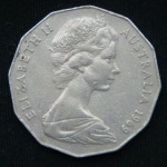 50 центов 1969 год Австралия