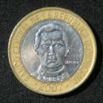 5 песо 2007 год