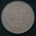 5 эре 1882 год