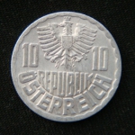 10 грошей 1968 год