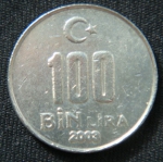 100000 лир 2003 год