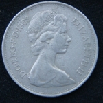 10 пенсов 1968 год