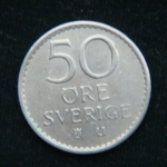 50 эре 1968 год Швеция