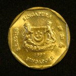 1 доллар 1997 год Сингапур