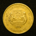 5 центов 1986 год Сингапур