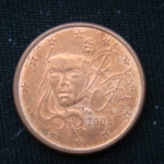 1 евроцент 2004 год