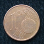 1 евроцент 2009 год D Германия
