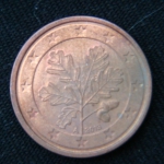 1 евроцент 2013 год А