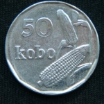 50 кобо 2006 год Нигерия