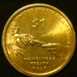1 доллар 2011 год Договор с Вампаноагами