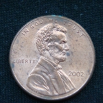1 цент 2002 год