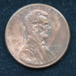 1 цент 2007 год D