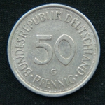50 пфеннигов 1981 год G