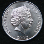 5 центов 2000 год  Острова Кука ФАО
