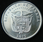 1/4 бальбоа 2017 год Панама 200 лет со дня рождения Хусто Аросемена