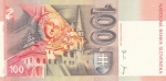 100 крон 2001 год Словакия