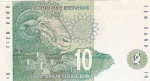 10 рэндов 1992 год ЮАР