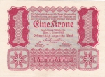 1 крона 1922 года Австрия
