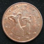 5 евроцентов 2011 год Кипр