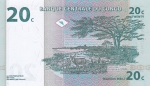 20 сантимов 1997 года   ДР Конго