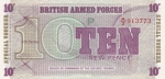 10 новых пенсов 1972 года  Вооруженные силы Великобритании