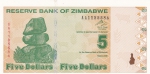 5 долларов 2009 год