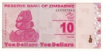10 долларов 2009 год