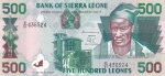 500 леоне 2003 год Сьерра-Леоне