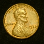 1 цент 1978 год D
