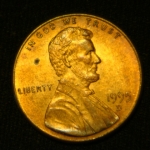 1 цент 1995 год D
